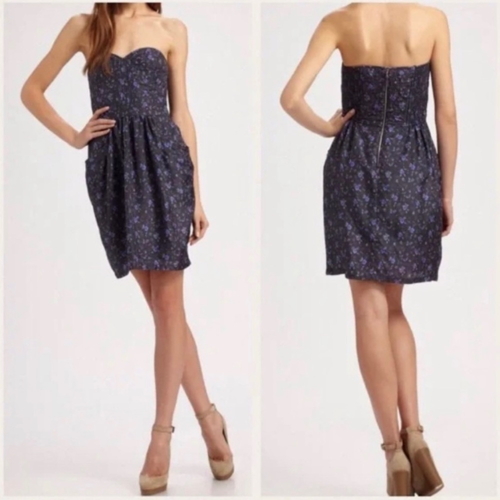 Rebecca Taylor Mini Floral Dress
